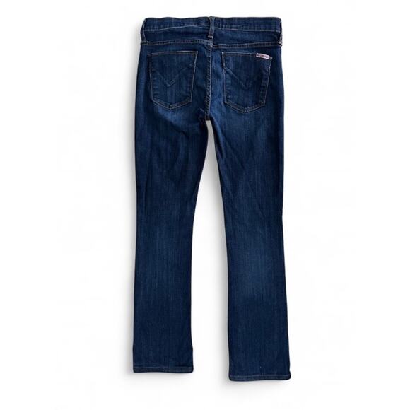 Hudson Elle Midrise Baby Boot Dark Blue Denim Jeans Women’s 26 - Picture 8 of 8